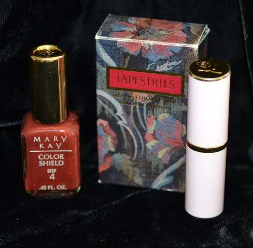 Set rossetto smalto vintage - set,
