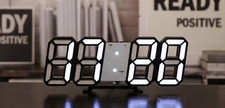 Orologio digitale led - led, 3d