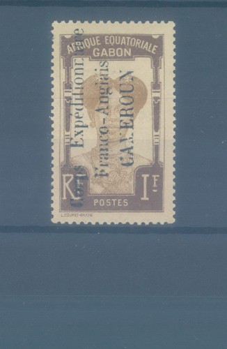 Colonie francesi camerun - colonie, 1915
