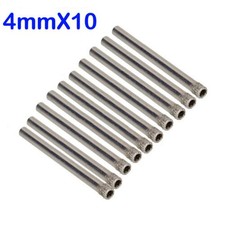 10PCS 4mm Punta Diamantata