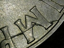 2 LIRE 1939 ERRORE - FRATTURE