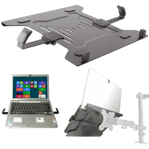 Porta laptop tavolo nero - da,