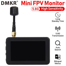 DMKR 5.8G 40CH Mini monitor FPV 3'' 480*320 ricerca automatica per drone RC FPV