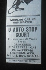 1940s U Auto Stop Court Modern