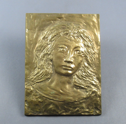 Scultura bronzo altorilievo