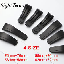 Cinturino in gomma 20 mm 21 mm 22 m per Rolex Daytona Yacht Master Sky Dweller Oysterflex