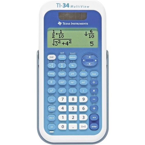 Texas instruments - ti-34, mv