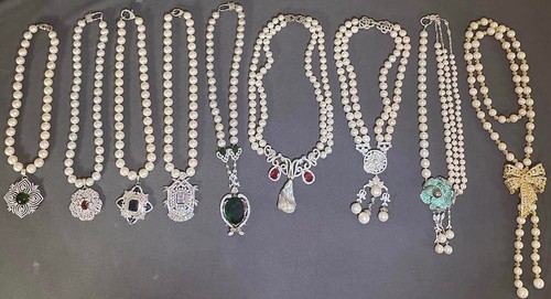 Lotto stili collana - lotto, perle