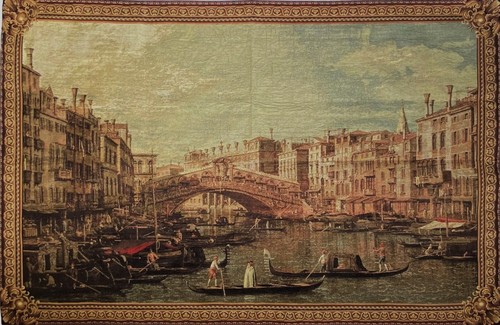 Ponte venezia rialto arazzo - venezia,