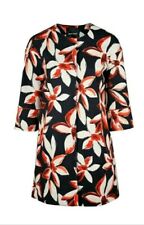 DENNY ROSE SPOLVERINO TG 44 MANICA 3/4 FANTASIA FIORI ROSSI Cotone 98%