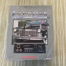 RADIO AM FM VINTAGE NOS SPARKOMATIC LETTORE CASSETTE MODELLO RICHMOND *29