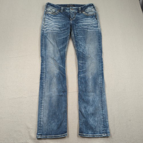 Jeans argento donna - 30, blu