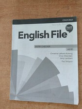 ENGLISH FILE - ENTRY CHECKER - A2 B1 - OXFORD - FOURTH EDITION