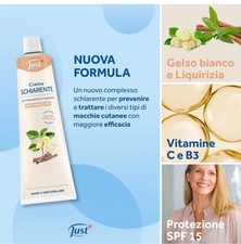 Crema Schiarente Just 100 Ml