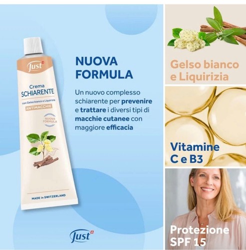 Crema schiarente just 100 - just, ml