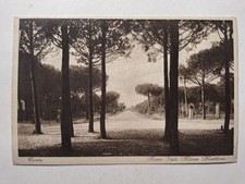 Cartolina 1933 Cervia Milano Marittima, Nuovo Viale, francobollo Cesare 20c