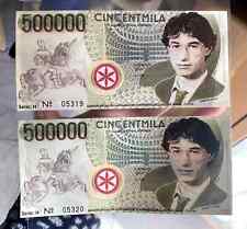 BOSSI COPPIA DI BANCONOTE DA