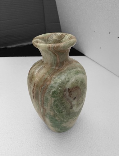 Vaso onice verde smeraldo h18 - verde,