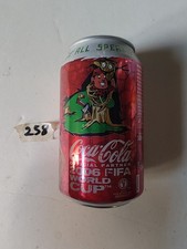 #258 Coca Cola 2006 fifa world cup mondiali calcio Lattina vuota