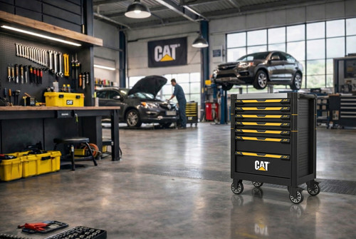 Cat carrello officina nero - carrello,