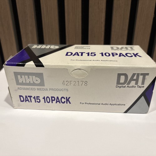 Hhb dat digital audio - 15, tapes