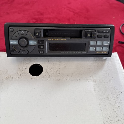 Alpine tdm 7522m autoradio - alpine,