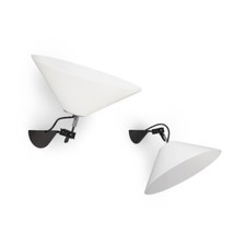 Coppia di lampade da parete “Aggregato” di Enzo Mari per Artemide