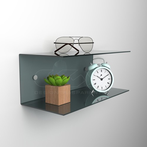 Comodino sospeso 50x20 - sospeso, cm