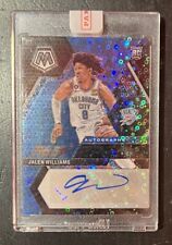 2022-23 Panini Mosaic Auto Black Fastbreak 1/1 Jalen Williams 