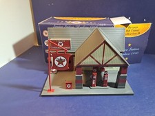 Modellino stazione di servizio Texaco giocattolo REPLICA 1940 - NUOVO IN SCATOLA ORIGINALE - SCALA 0