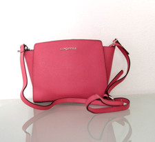 Borsa tracolla in pelle rosa CROMIA