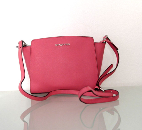 Borsa tracolla pelle rosa - borsa,