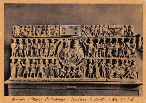 Cartolina siracusa museo - cartolina,