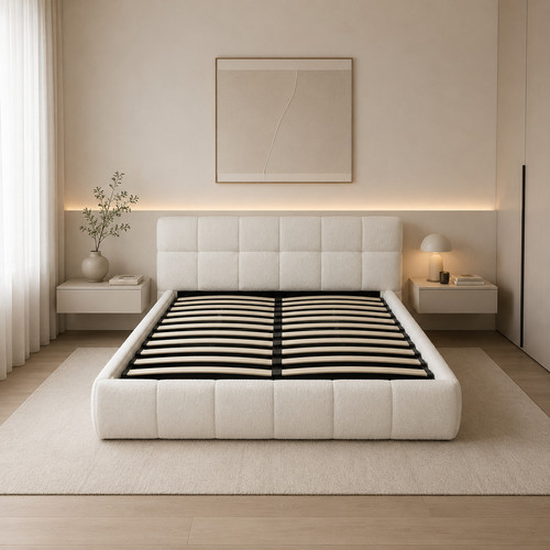 Letto matrimoniale contenitore - letto,