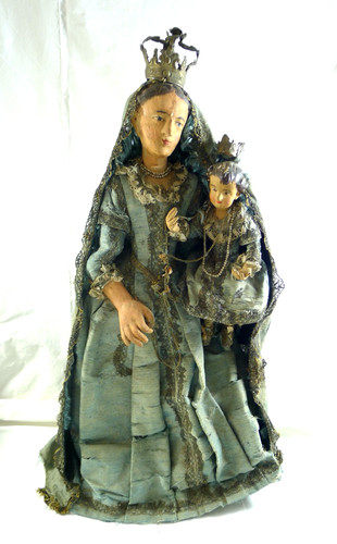 Antica scultura statua presepe - antica,