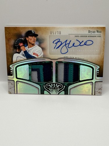 Topps tier one at1r - topps, bryan