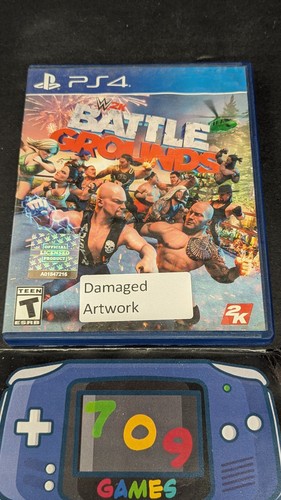 Wwe battlegrounds sony - wwe, 2k