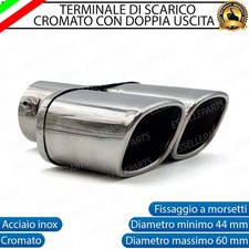 TERMINALE DI SCARICO DOPPIO