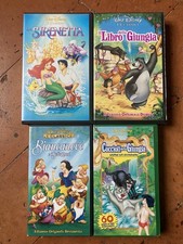Lotto 4 VHS Walt Disney