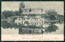 Bologna Città Laghetto Giardino Margherita cartolina RT2987