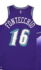 CANOTTA/JERSEY DA COLLEZIONE-BASKET NBA-UTAH JAZZ-FONTECCHIO-VIOLA