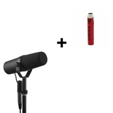 MICROFONO SHURE SM7B + PRE-AMP DYNAMITE
