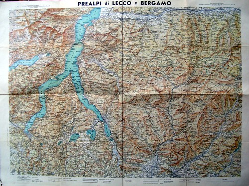 Prealpi lecco bergamo carta - prealpi,
