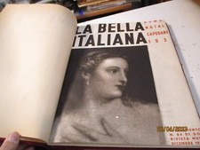 DOMUS numero speciale LA BELLA ITALIANA x NATALE CAPODANNO 1935 rilegato