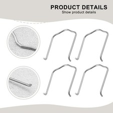 4 Pezzi Tubo Radiatore Auto