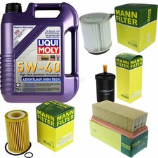 Inspektionskit Filtro LIQUI MOLY Olio 5L 5W-40 per Renault Kangoo KC0/1_ 1.2