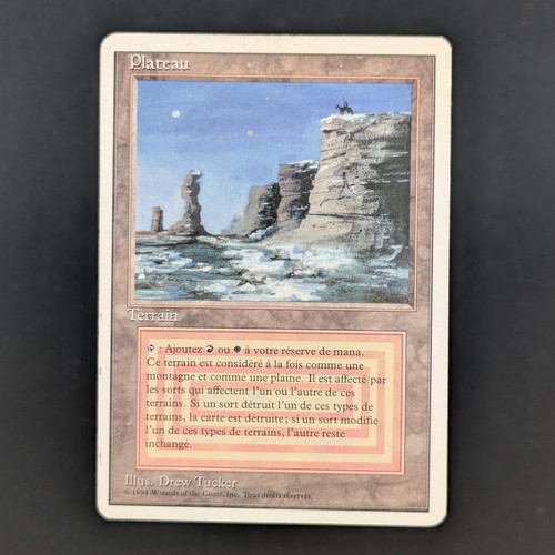 Mtg plateau - \\>>, <<//