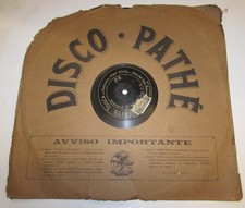 Disco Disque pathè Tosca