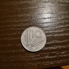 Moneta Italiana Da 10 Lire Del
