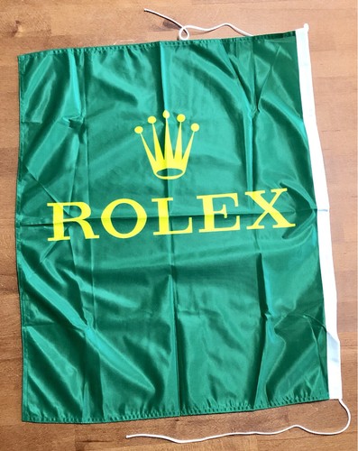 Rolex vintage flag display - flag,
